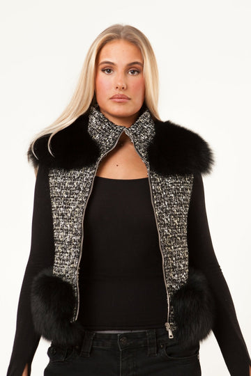 Opéra Bouclé Vest - Velnoir™