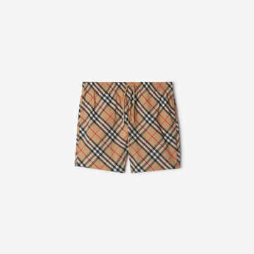 Schwimmshorts in Check