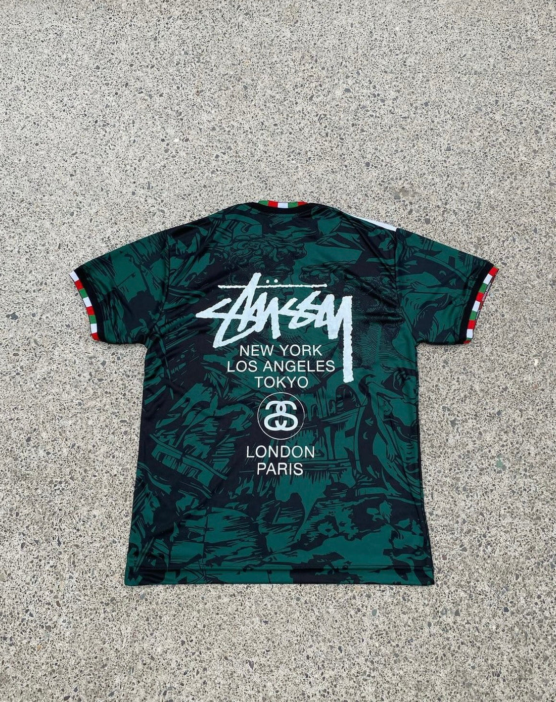 ITALY - JERSEY GREEN