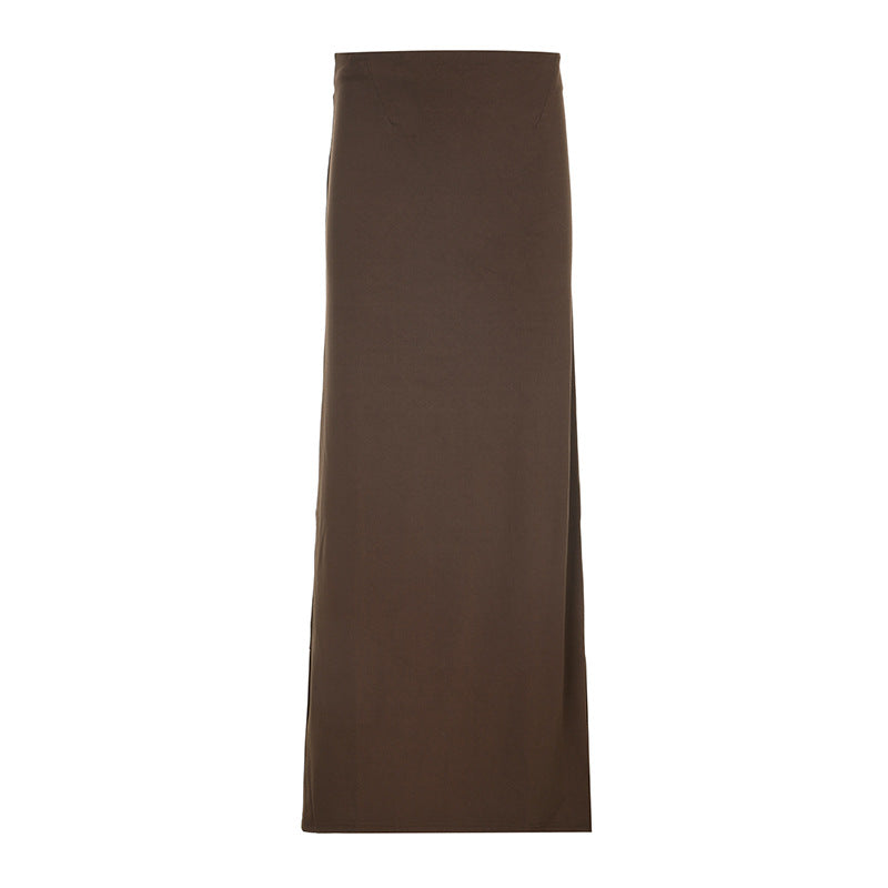 High Waist Maxi-Rock