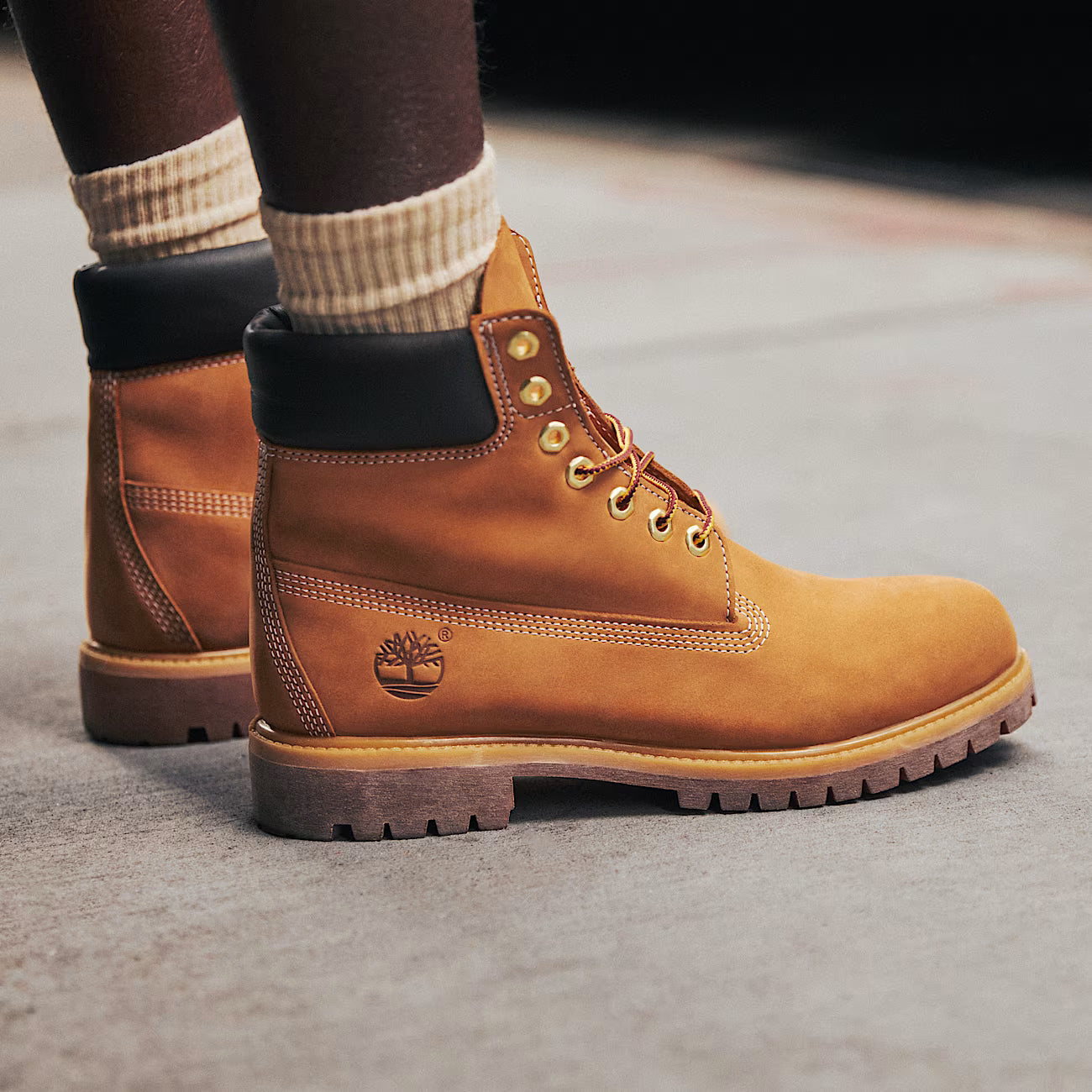 Wasserdichter Premium 6-Inch Boot für Herren in Gelb
