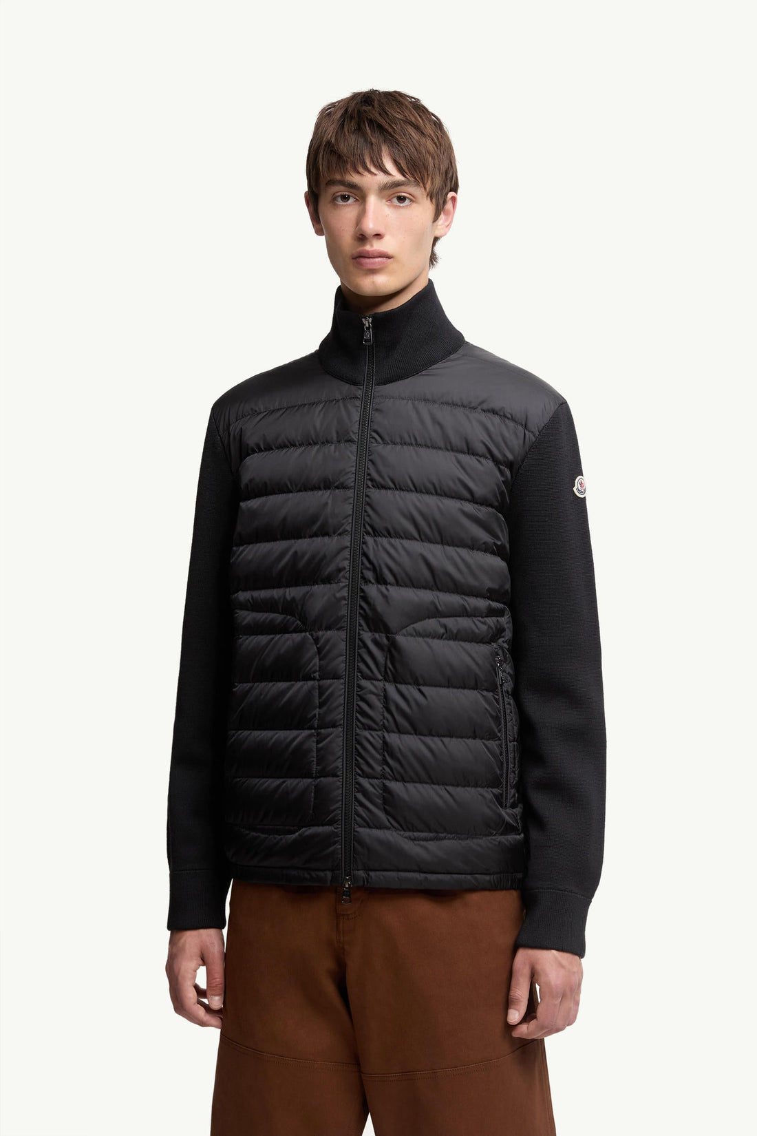 'MC' Gepolsterte Strickjacke