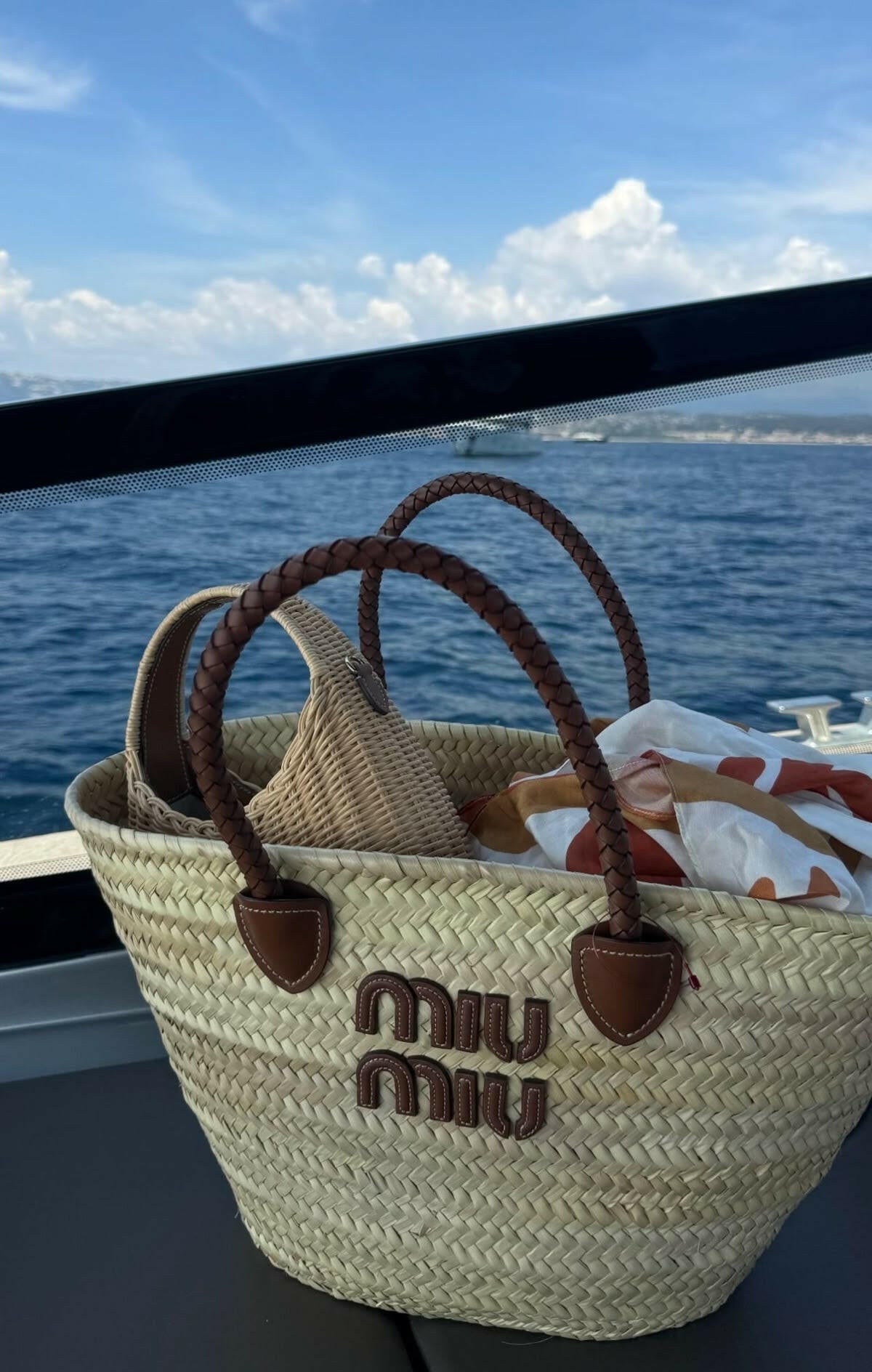 Palma Straw Shopper.