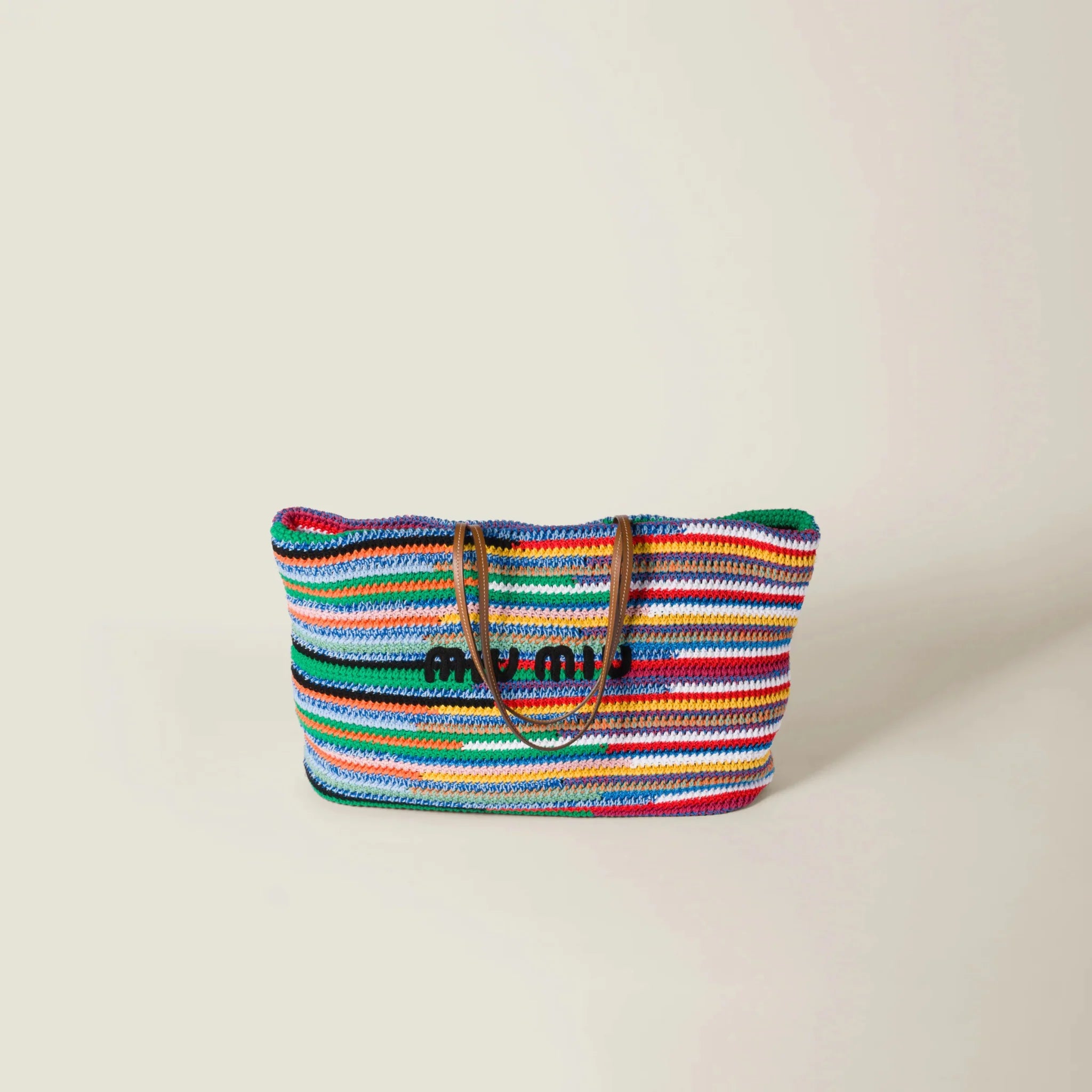 Riviera Luxe Crochet Tote – Multicolor.