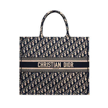 Luxus Shopper Damen – Stofftasche mit Monogramm & Logo-Streifen.