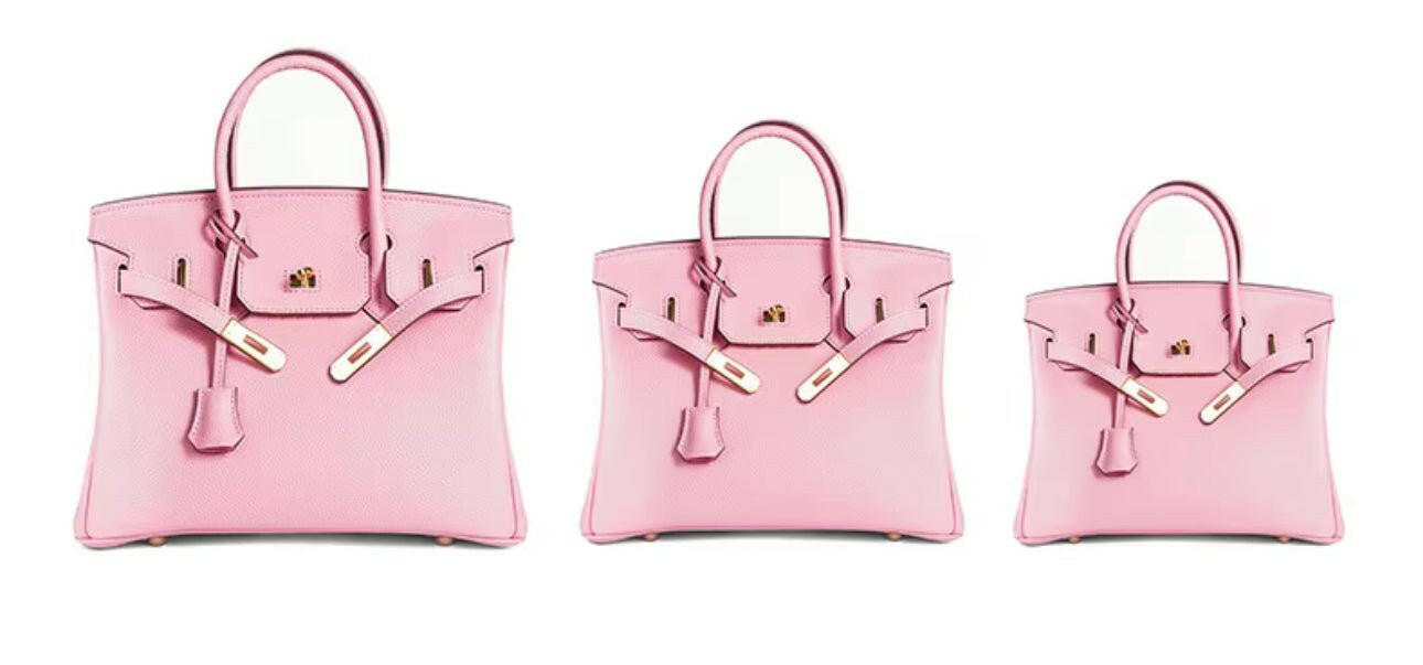 Elegante MiraéeParis Suede Leather Bag – in drei Größen erhältlich.