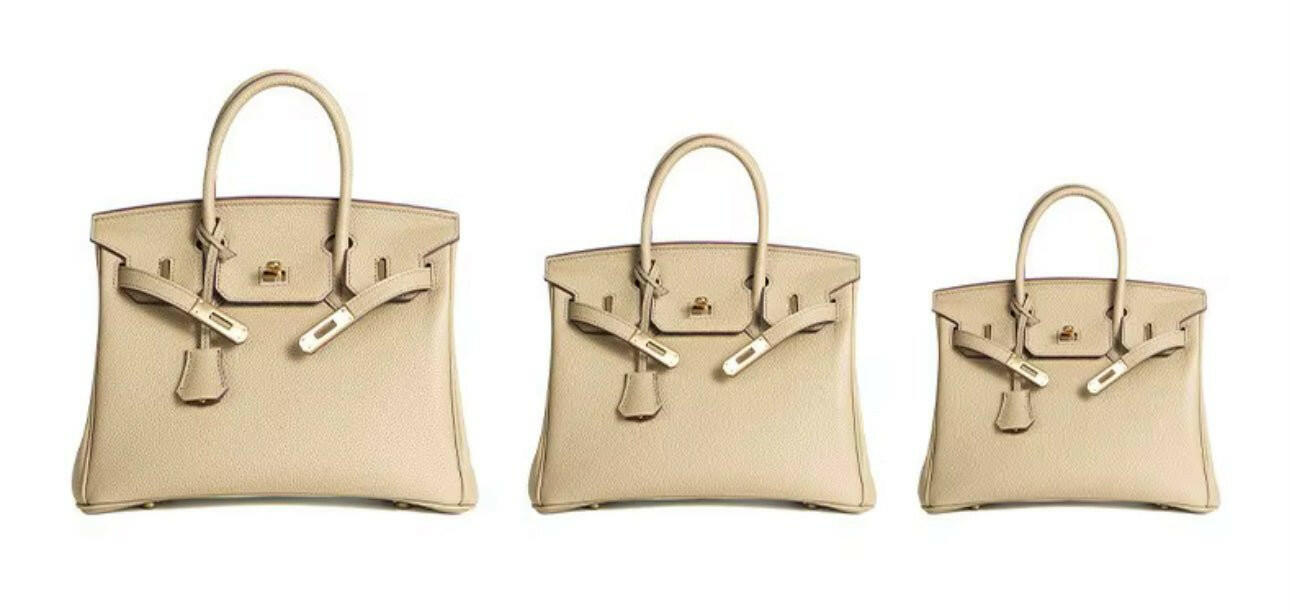 Elegante MiraéeParis Suede Leather Bag – in drei Größen erhältlich.