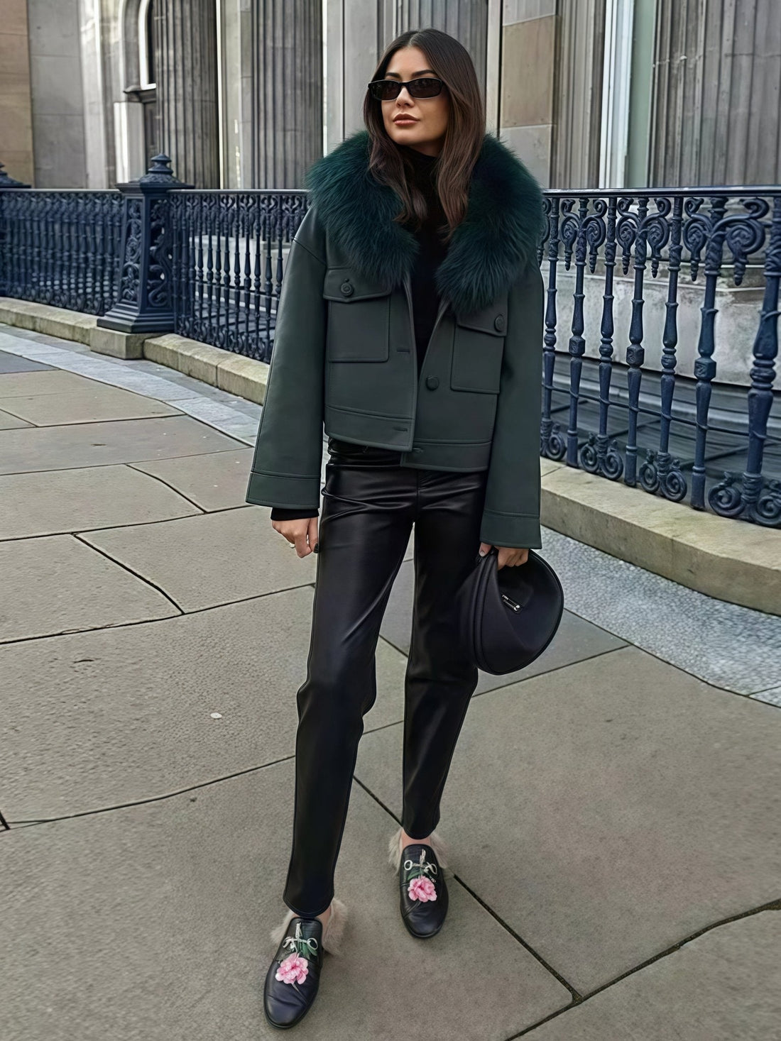 Montparnasse Émeraude Jacke - Velnoir™