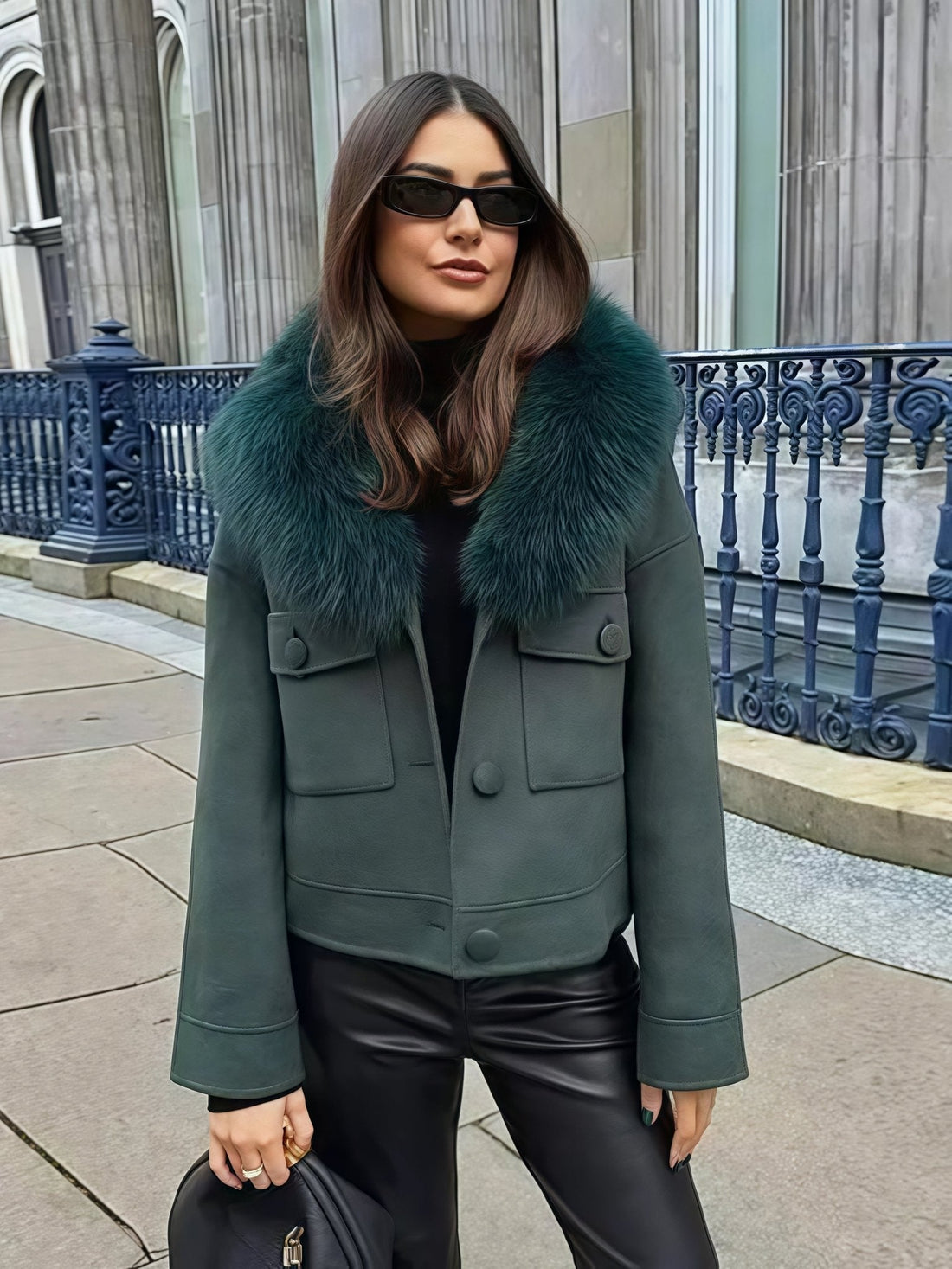 Montparnasse Émeraude Jacke - Velnoir™