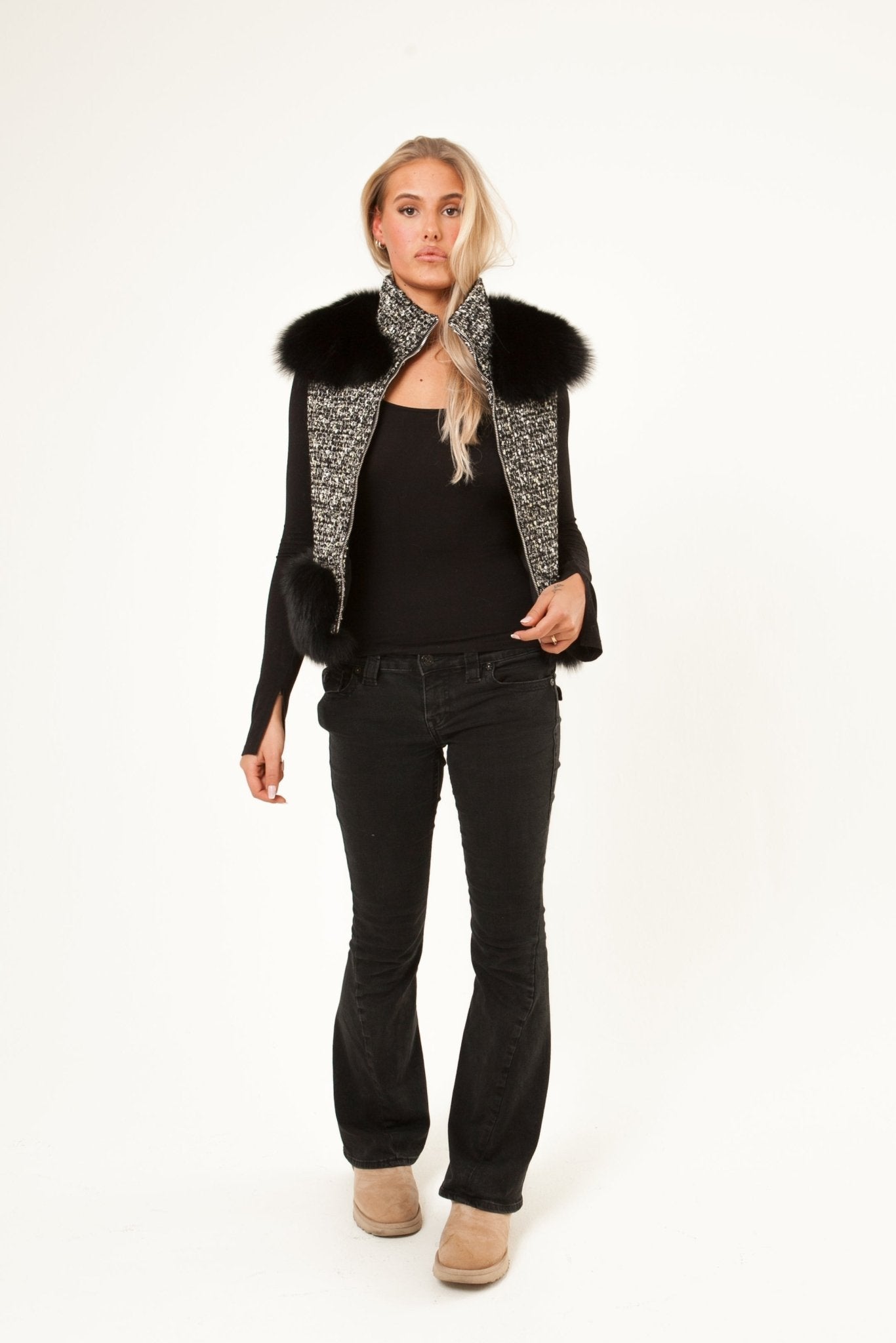 Opéra Bouclé Vest - Velnoir™