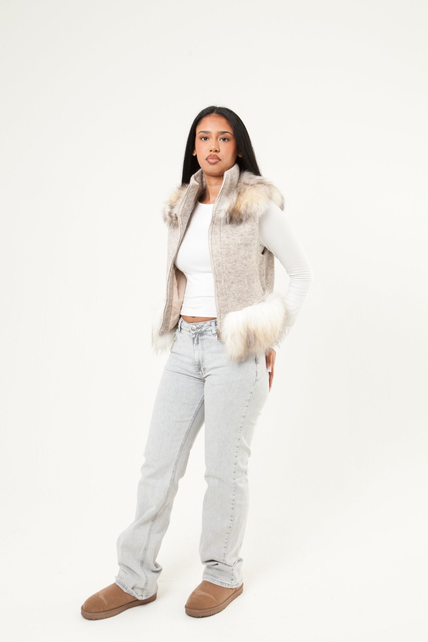 Opéra Bouclé Vest - Velnoir™