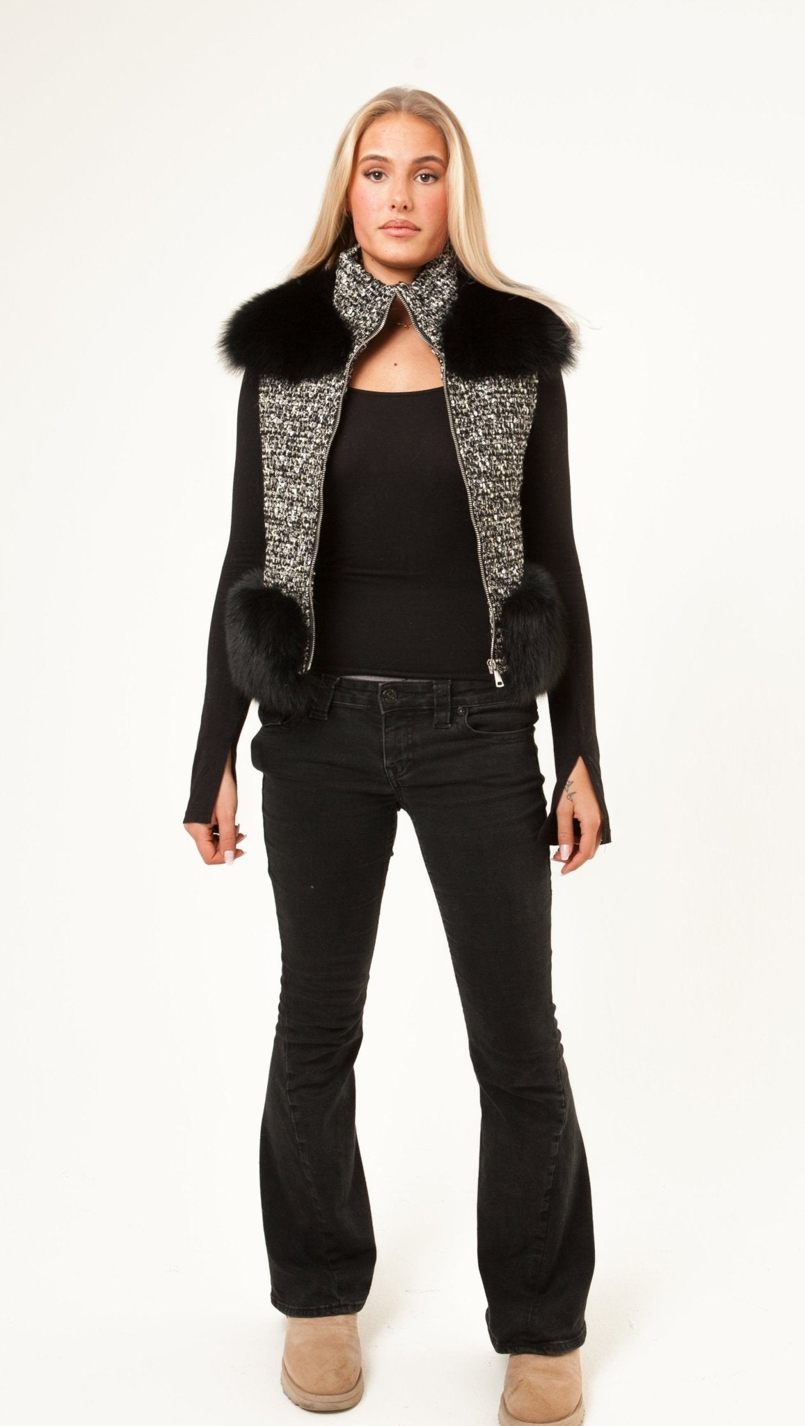 Opéra Bouclé Vest - Velnoir™