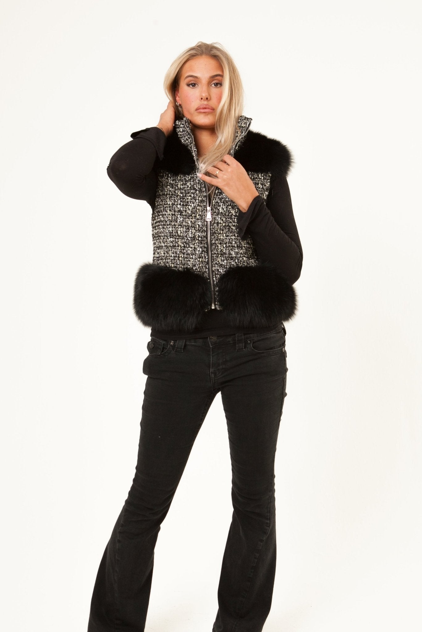 Opéra Bouclé Vest - Velnoir™
