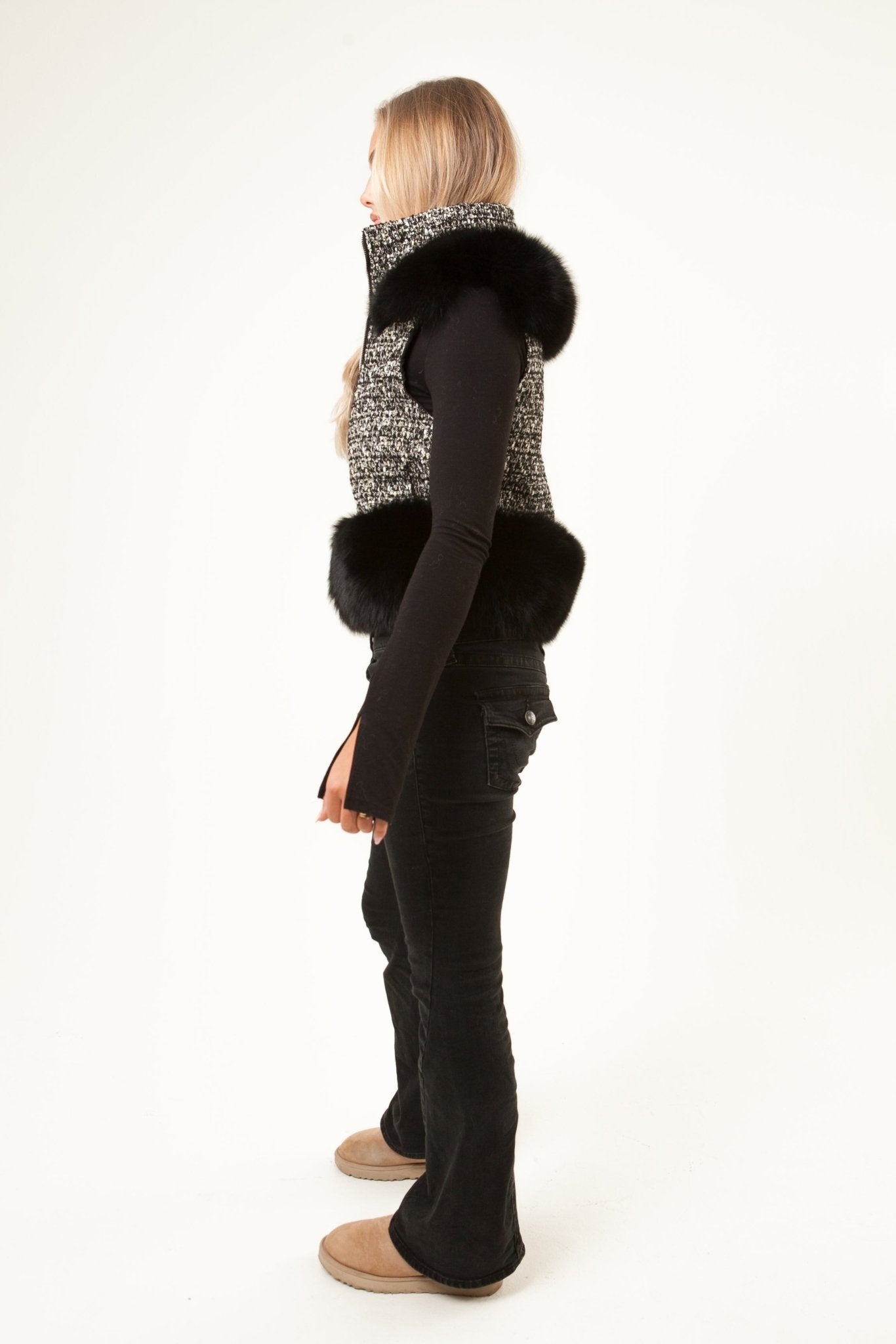 Opéra Bouclé Vest - Velnoir™