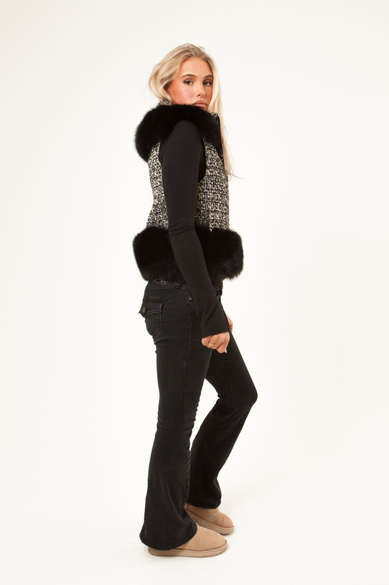 Opéra Bouclé Vest - Velnoir™