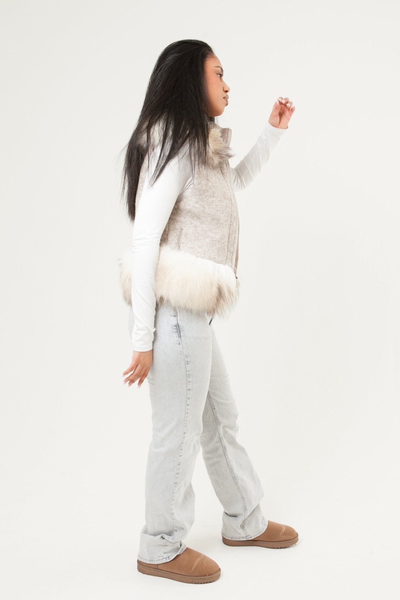 Opéra Bouclé Vest - Velnoir™