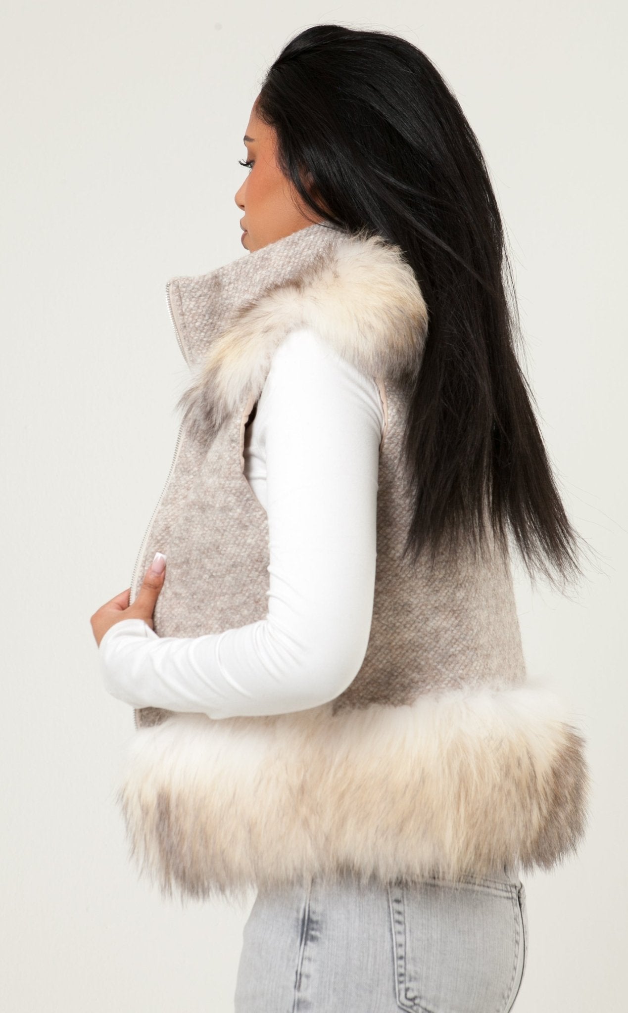 Opéra Bouclé Vest - Velnoir™