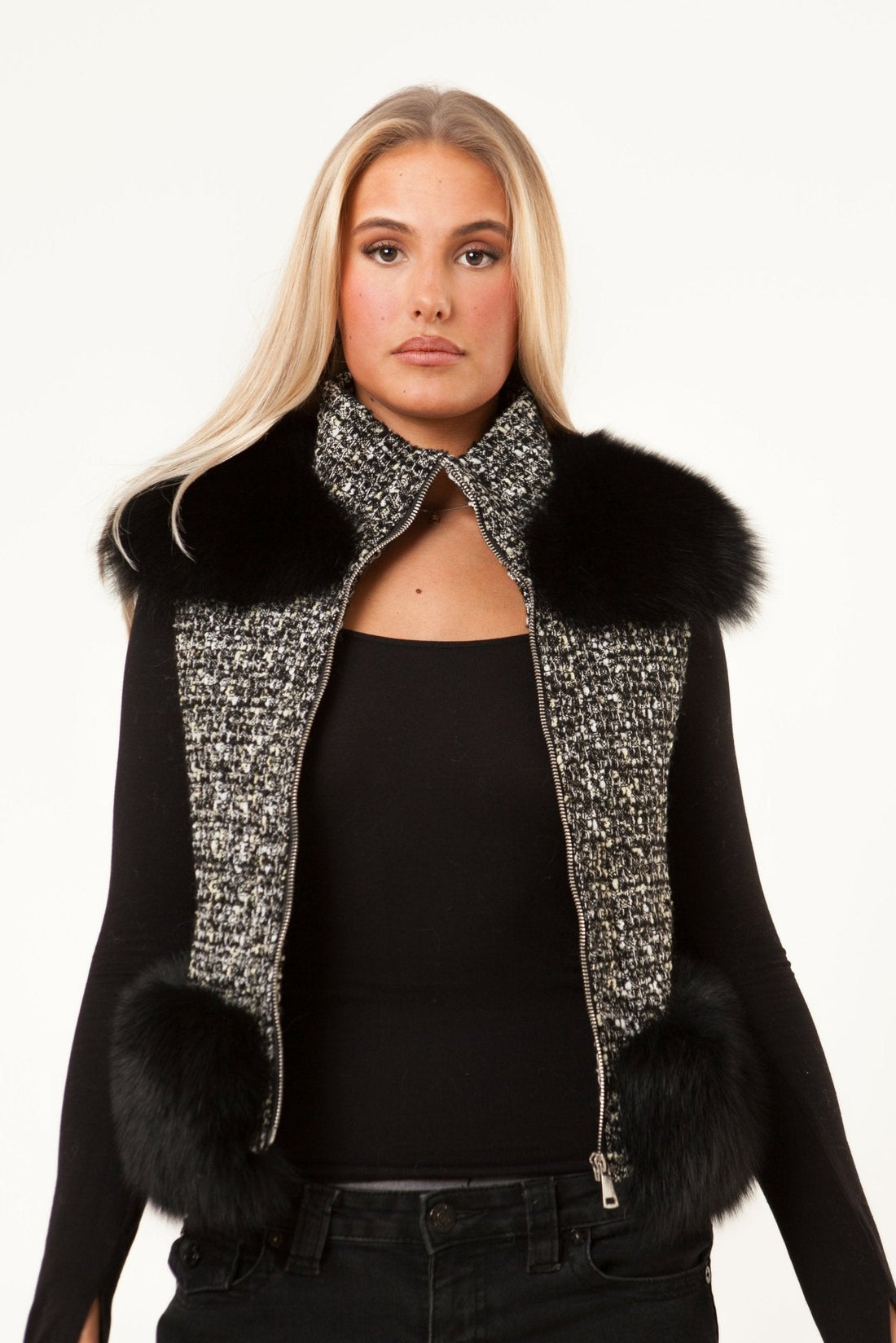 Opéra Bouclé Vest - Velnoir™